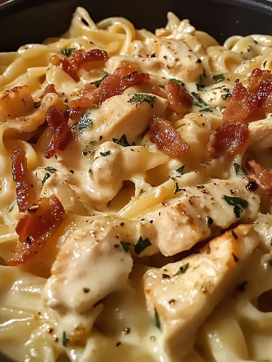 Chicken Bacon Ranch Pasta