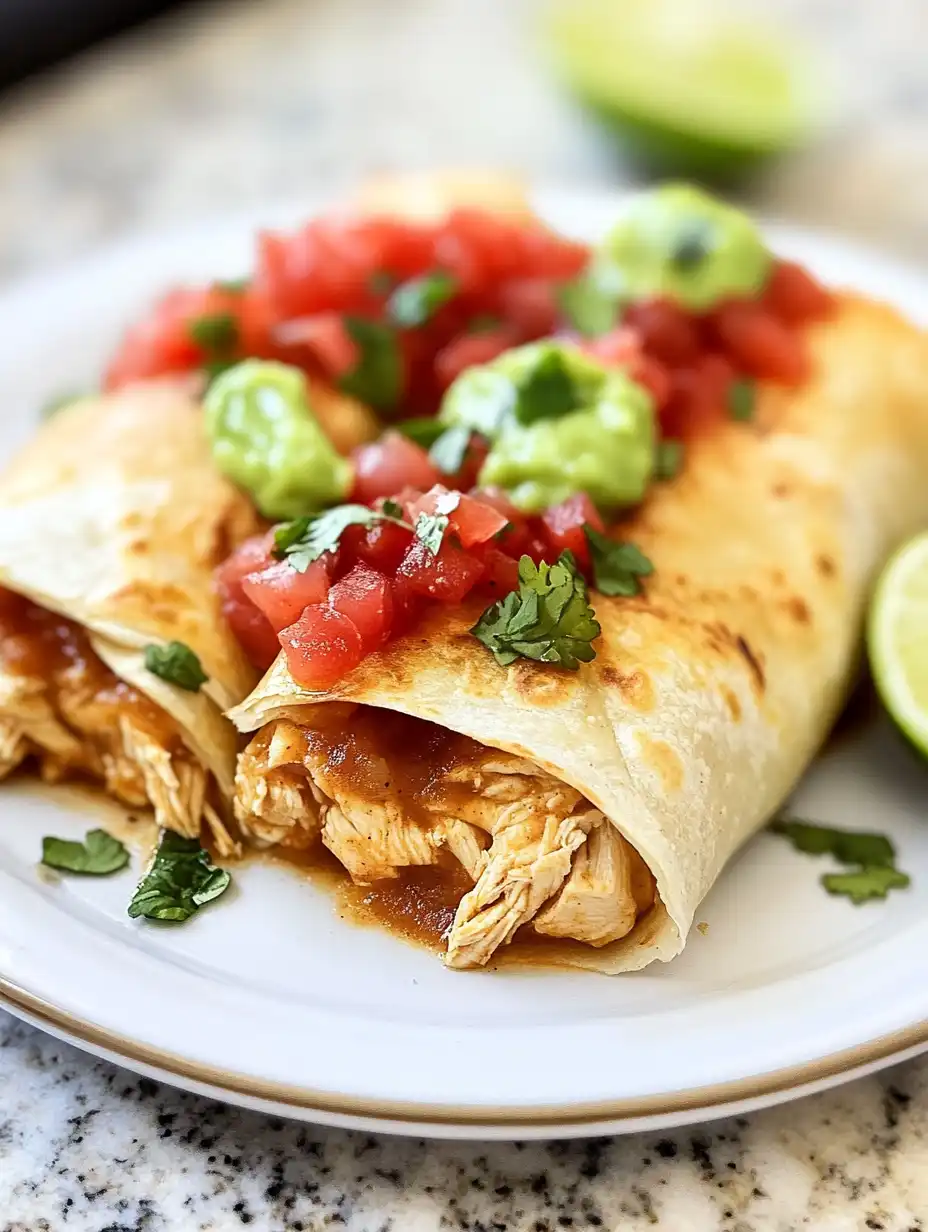 Chicken Chimichangas
