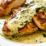 Chicken in Basil Cream Sauce recipe