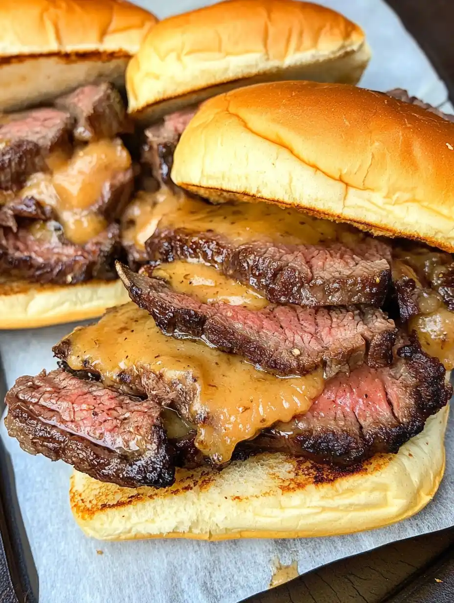 Cowboy Butter Steak Sliders