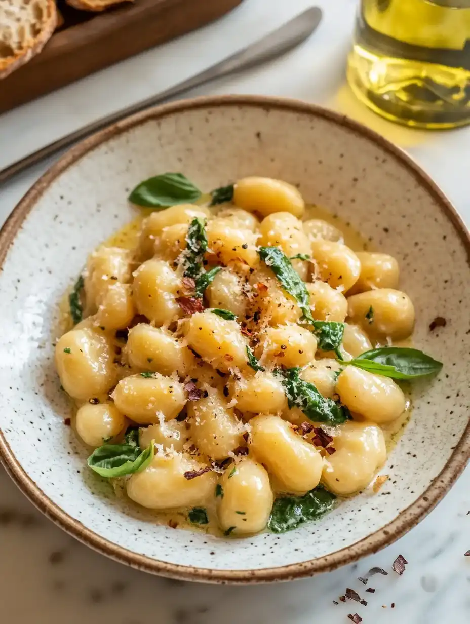 Creamy Tuscan Gnocchi