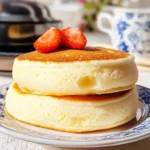 Fluffy Japanese Soufflé Pancakes