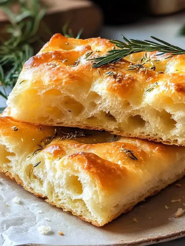 Receta de focaccia
