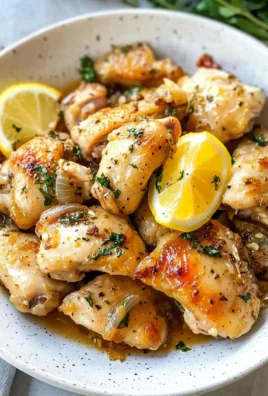 Garlic Lemon Chicken Thighs