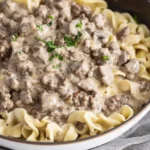 Ground Beef Stroganoff