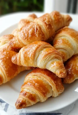 Homemade Flaky Croissants