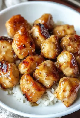 Honey Garlic Chicken Bites