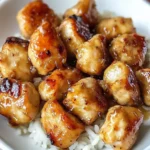 Honey Garlic Chicken Bites Recipe
