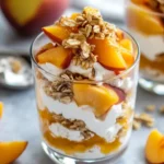 Peach Cottage Cheese Parfait Recipe