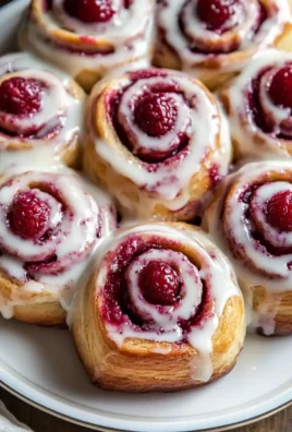 Raspberry Cinnamon Rolls