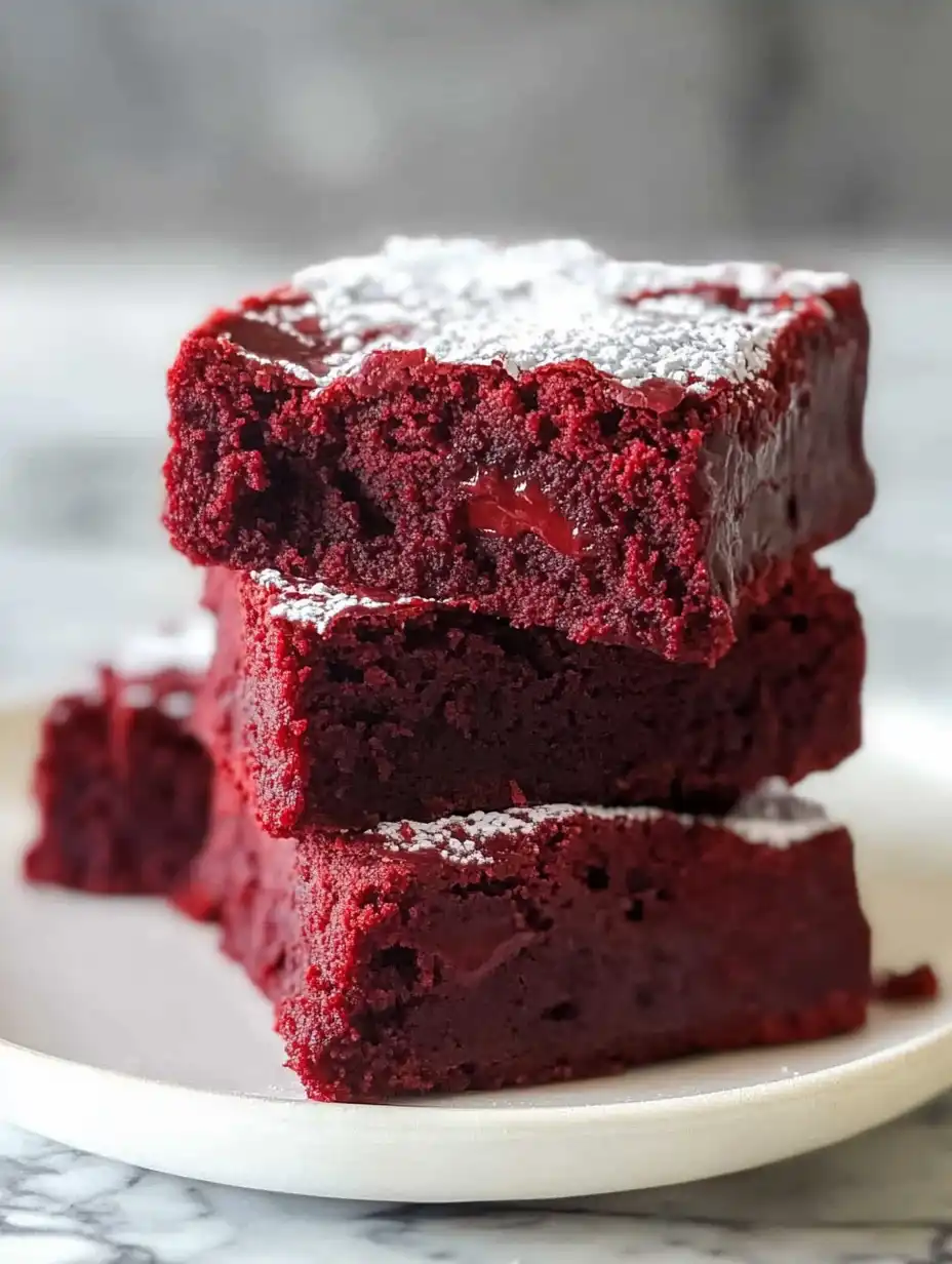 Red Velvet Brownies