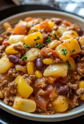 Slow Cooker Cowboy Casserole