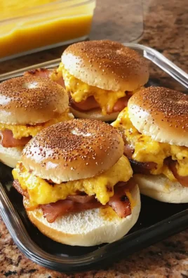 Bagel Breakfast Sliders