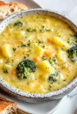 Broccoli Potato Cheese Soup Recipe