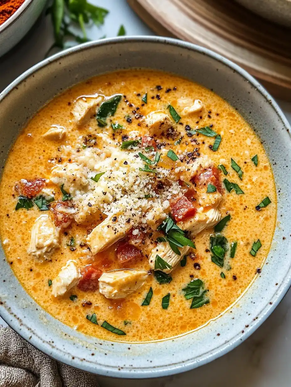 Creamy Marry Me Chicken Soup