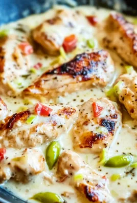 Creamy Pepperoncini Chicken Skillet