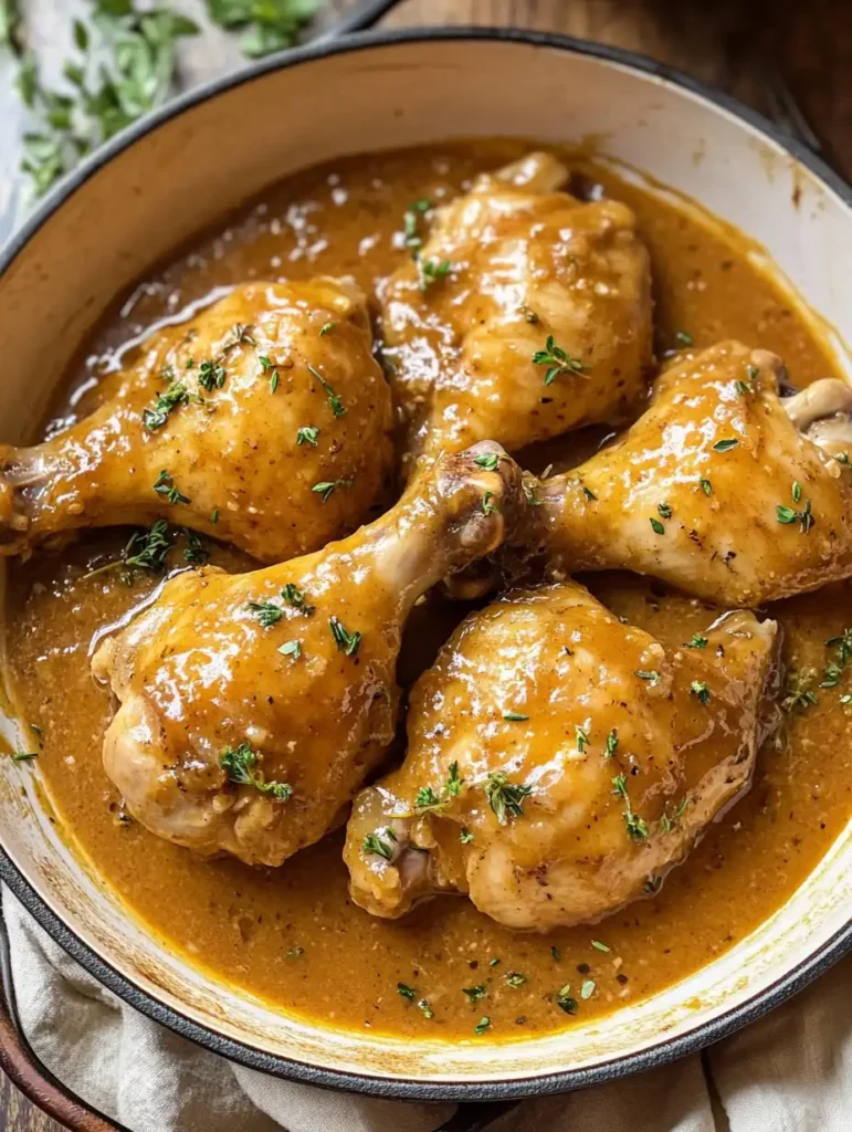 Delicioso pollo sofocado al estilo sureño