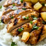 Hawaiian Chicken with Coconut Rice