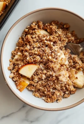 Healthy Breakfast Apple Crumble