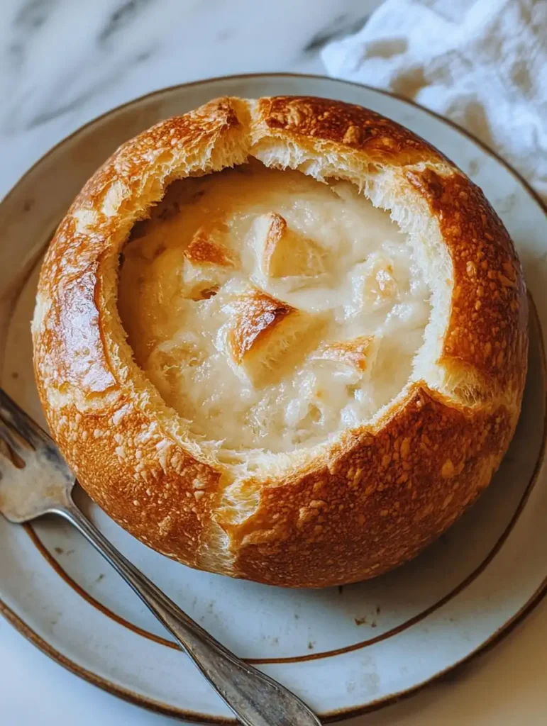 Receta de tazón de pan casero