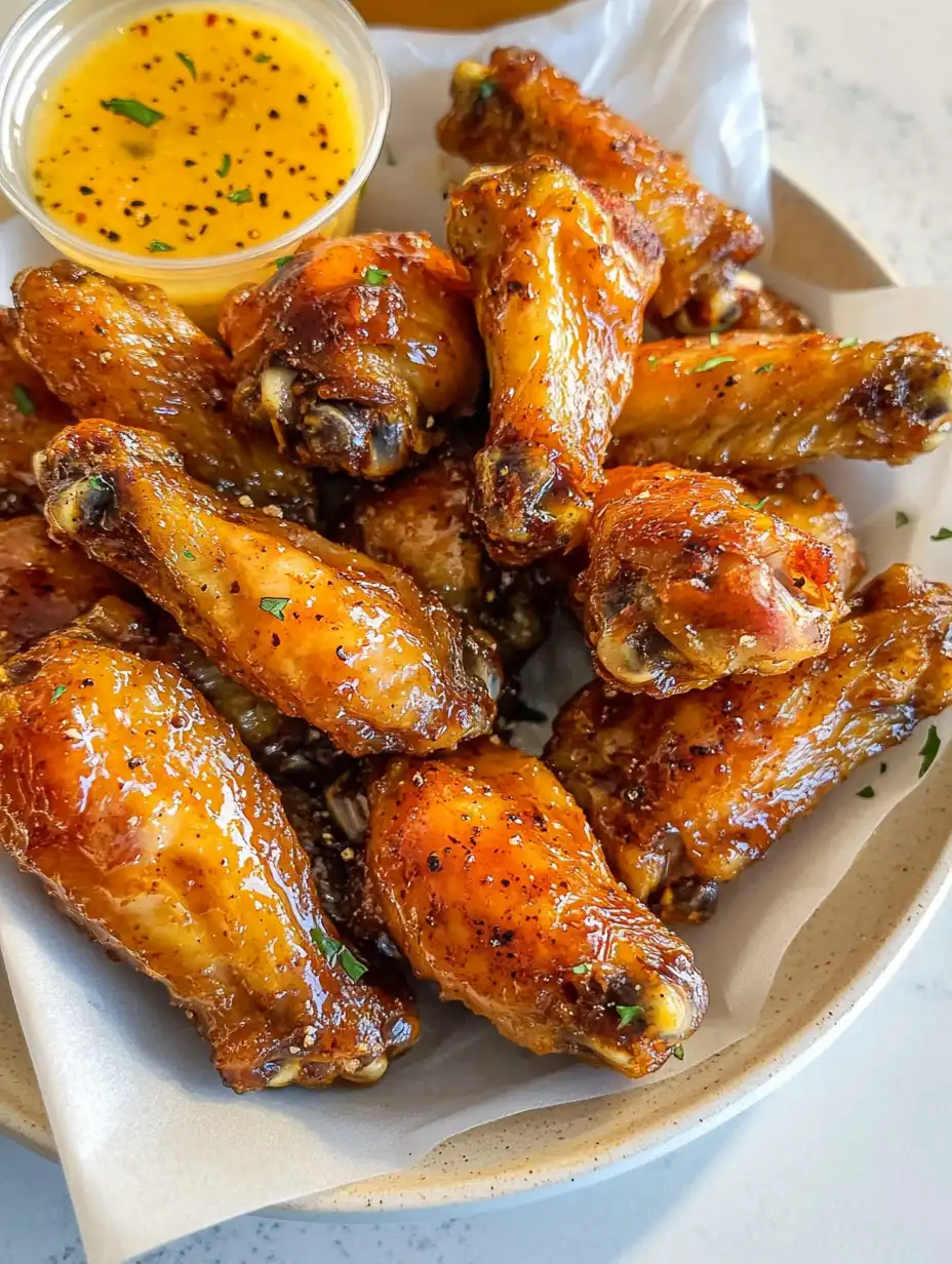 Honey Lemon Pepper Wings