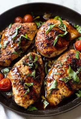 One Pan Balsamic Chicken
