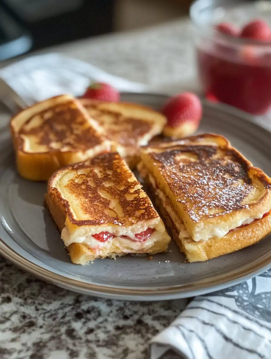 Strawberry Cheesecake French Toast