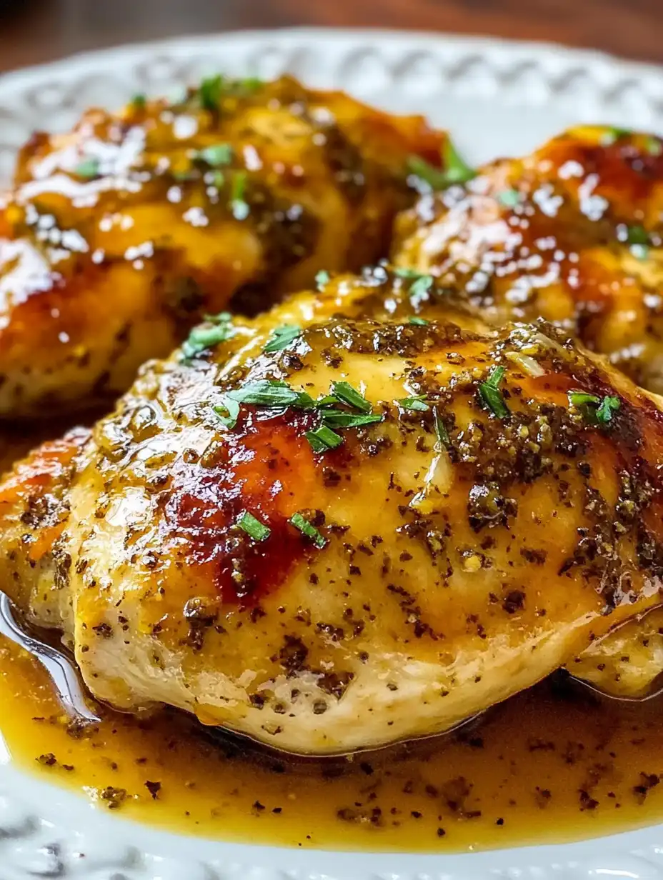 Easy Baked Honey Dijon Chicken Recipe