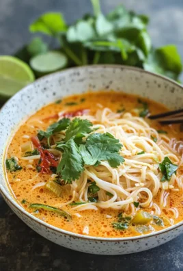 Thai Red Curry Noodle Soup