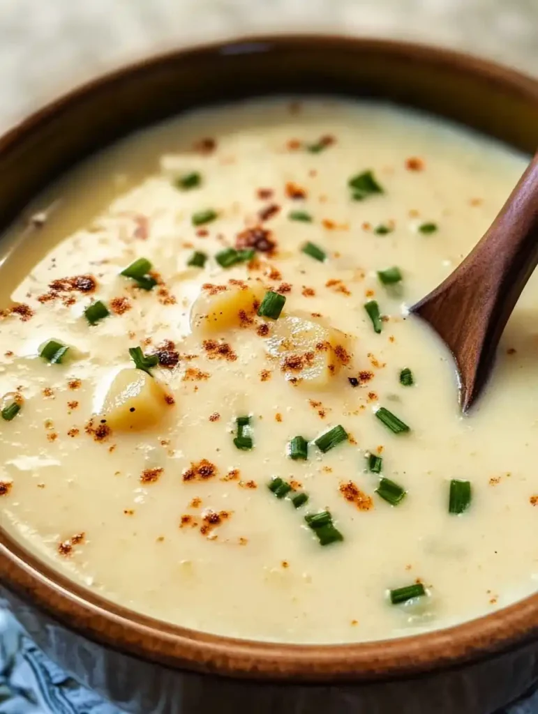 Sopa de papa al horno
