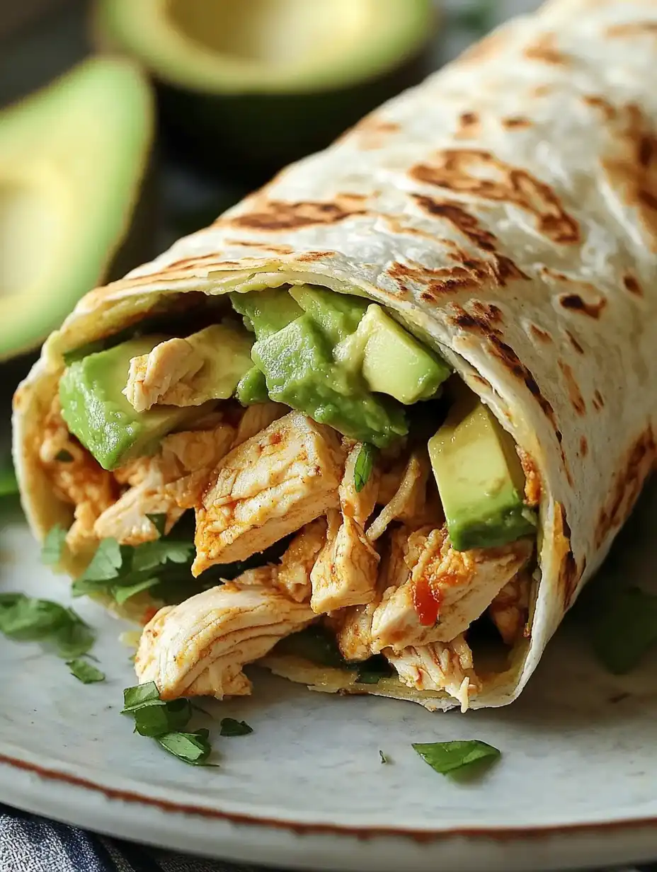 Chicken Avocado Wrap