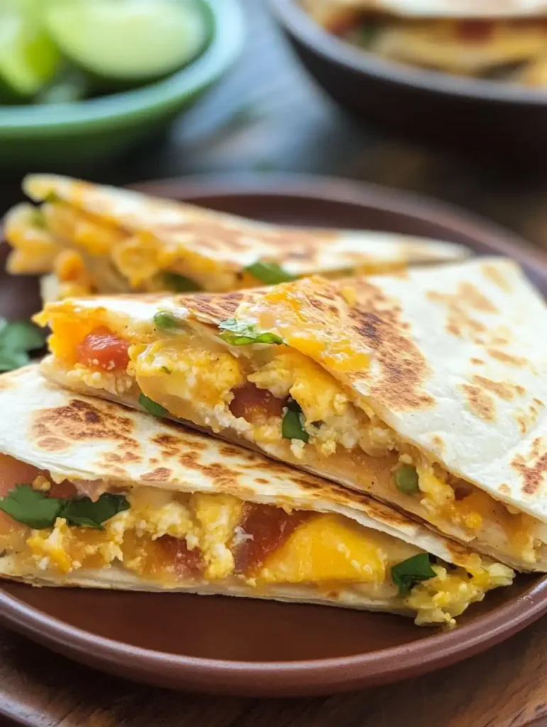 Quesadillas fáciles para el desayuno