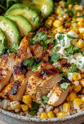 Street Corn Chicken Rice Bowl